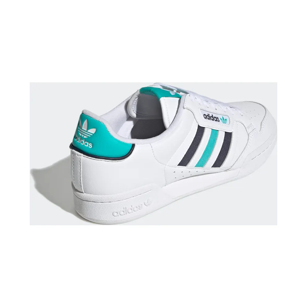 adidas Continental 80 Stripes Cloud White Shadow Navy Semi Mint Rush (GW1705)