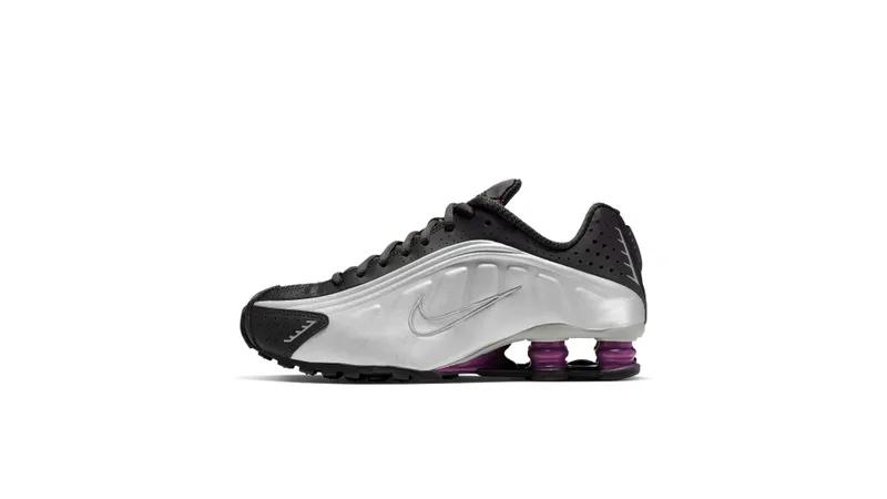 Nike Shox R4 True Berry (W) Anthracite/True Berry-Metallic Silver-Black (AR3565-003)