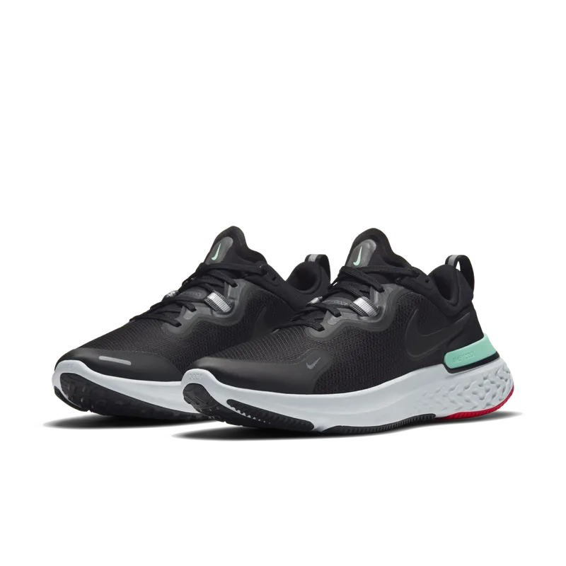 Nike React Miler Black Green Red (CW1777-013)