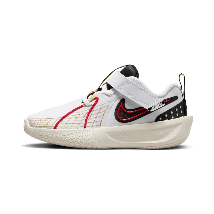 Nike GT Cut 3 White Black Bronzine University Red (FD7034-103)