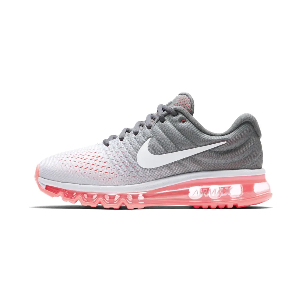 Nike Air Max 2017 Pure Platinum Hot Lava (W) Pure Platinum/White-Cool Grey-Hot Lava (849560-007)