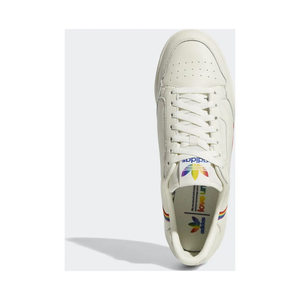 adidas Continental 80 Pride (2019) Chalk White/Multi-Color/Chalk White (EF2318)