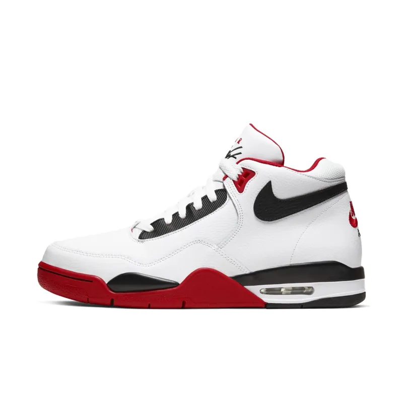 Nike Flight Legacy White White/University Red-Black (BQ4212-100)