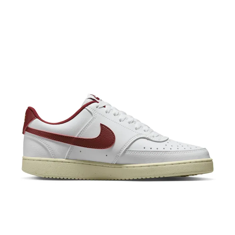 Nike Court Vision Low Next Nature White Team Red Metallic Gold (DH3158-106)
