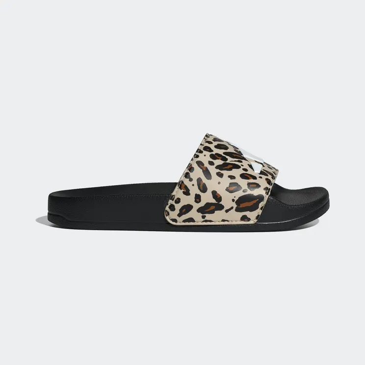 adidas Adilette Shower Logo Sandals Kids “Crystal Linen / Core White / Core Black” (IH9586)