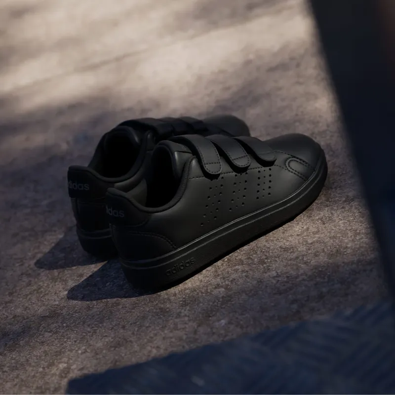 Adidas Advantage Base 2.0 Kids Core Black / Core Black / Grey Six (IE9018)