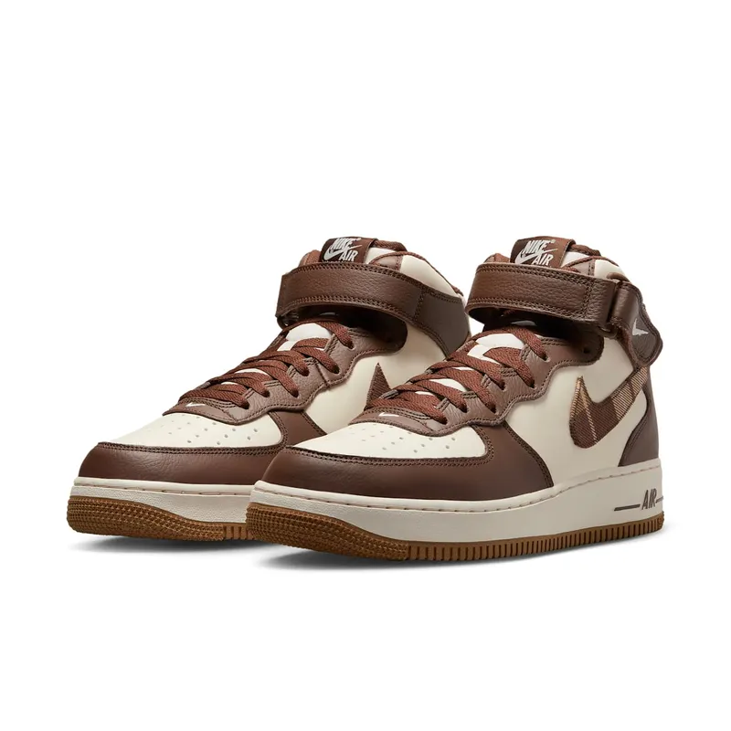 Nike Air Force 1 Mid 07 LX Pale Ivory – Plaid Pack Brand New (DV0792-100)