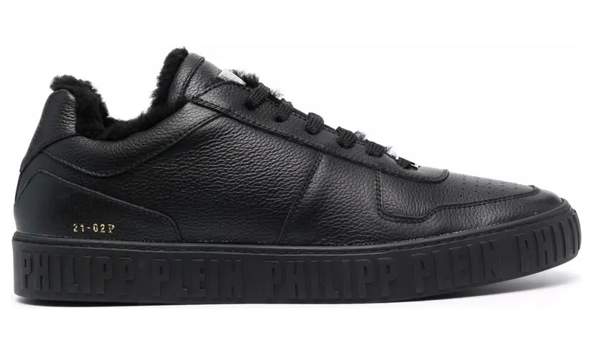 Philipp Plein King Plein low-top sneakers – Zwart (AAASMSC3209PLE010N)