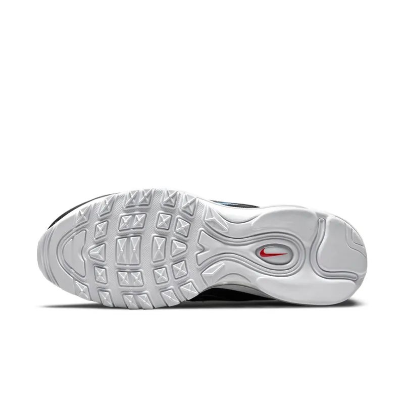 Nike Air Max 97 Black Rainbow Stitching (W) (DJ5999-001)