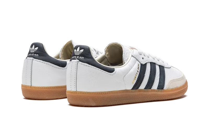 Adidas Samba “Sporty & Rich – White/Black” (HP3354)