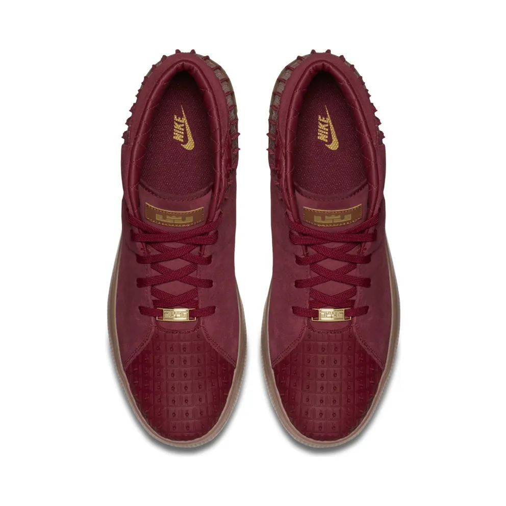 LeBron 13 Lifestyle Team Red/Metallic Gold-Gum Mid Brown (806396-600)