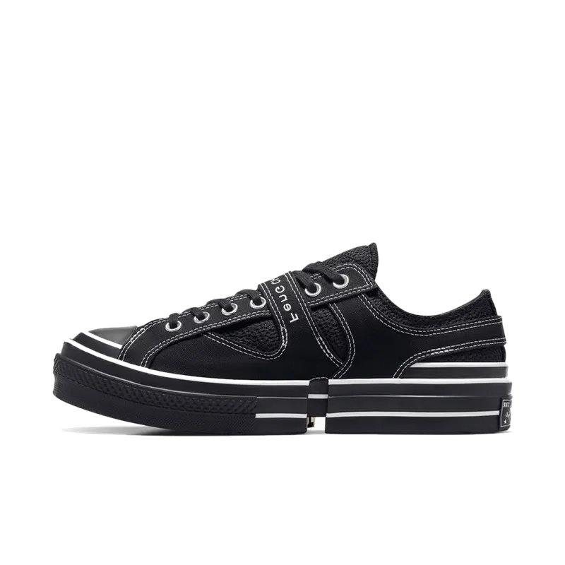 Converse x Feng Chen Wang 2-in-1 Chuck 70 Black/Black/Egret (A08858C)