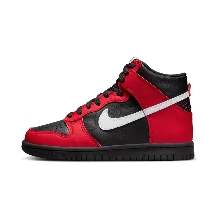 Nike Dunk High (GS) Deadpool “Black / University Red / White” (DB2179-003)
