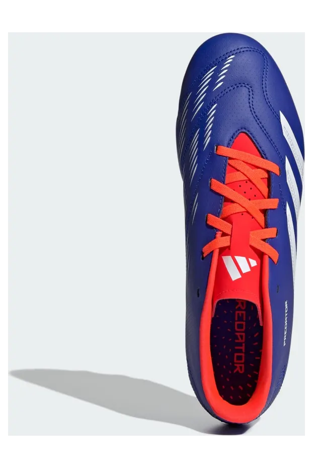 adidas Predator Club Flexible Ground Lucid Blue Cloud White Solar Red (IF6344)