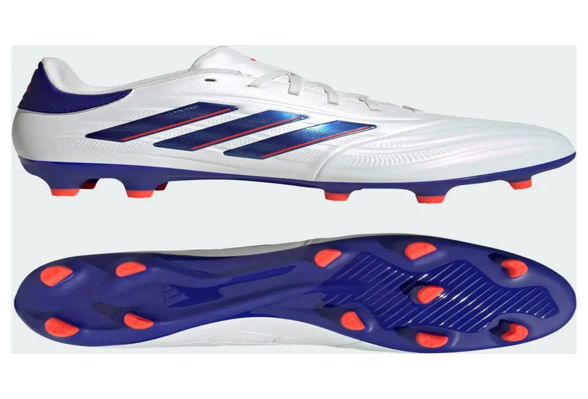 adidas Copa Pure 2 League FG Cloud White Lucid Blue Solar Red (IG6408)