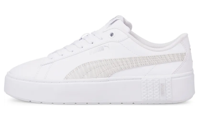 Puma Smash Platform v2 Tiger Wit (383877-02)