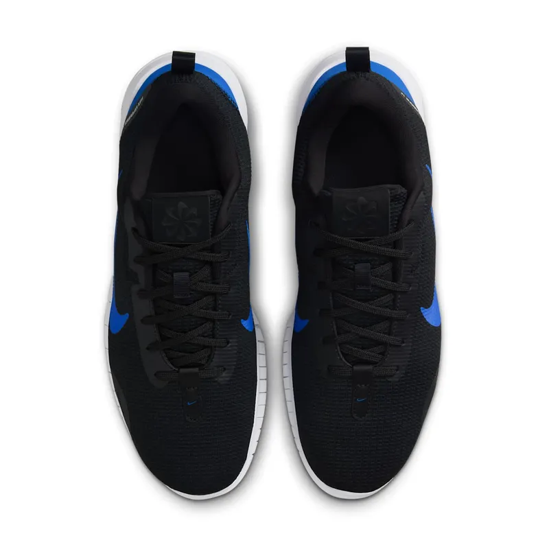 Nike Flex Experience Run 12 Black White Racer Blue (DV0740-006)