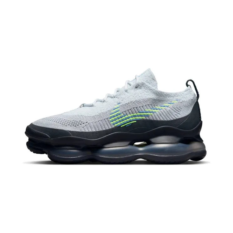 Nike Air Max Scorpion FK “Wolf Grey / Dark Smoke Grey / Volt” (DJ4701-002)