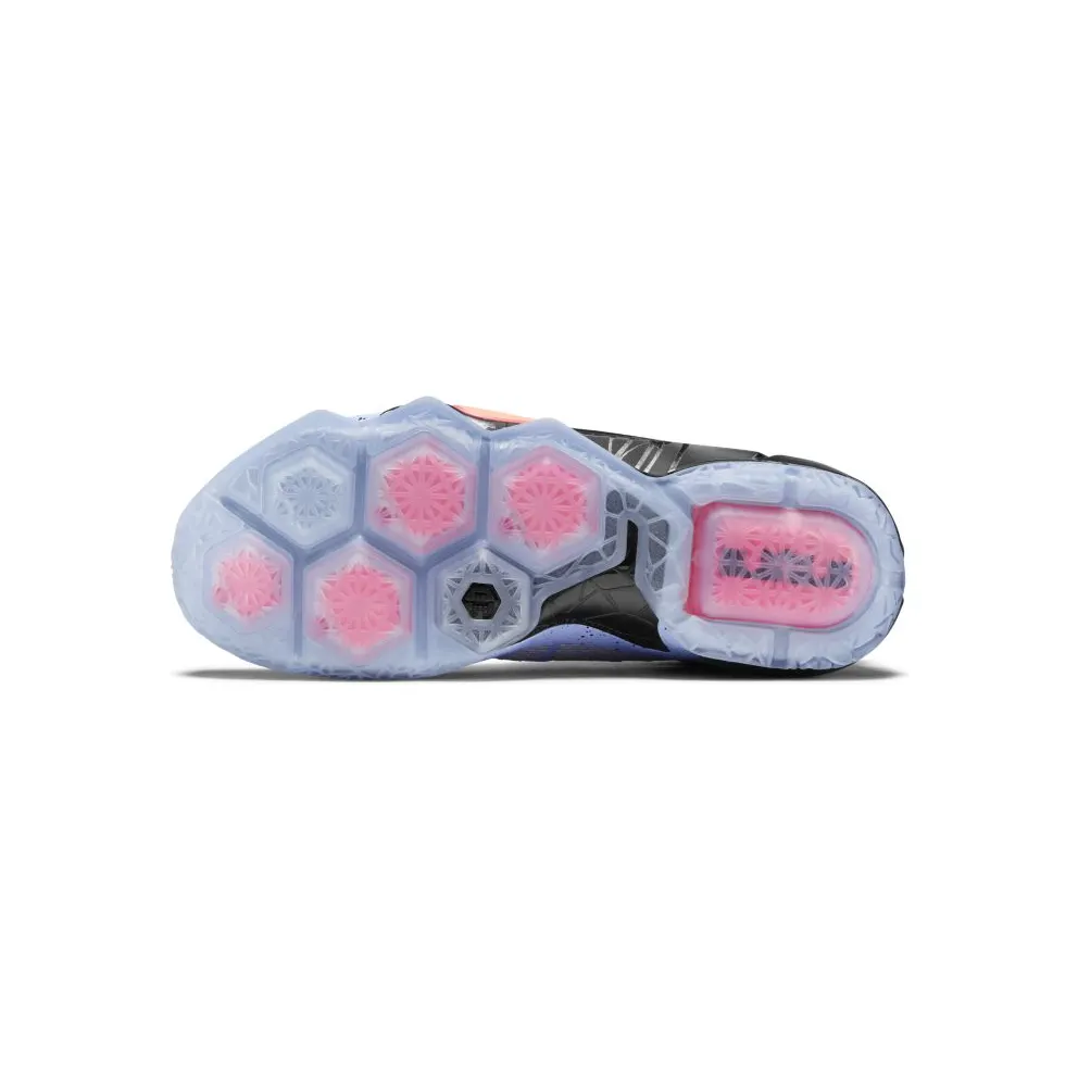 Nike LeBron 12 Easter Aluminum/Sunset Glow-Hot Lava-Black (684593-488)