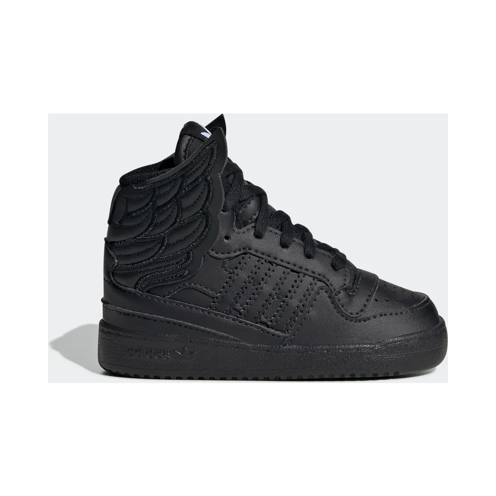 adidas JS Wings 4.0 Kids Shoes Core Black / Core Black / Cloud White (GY1849)