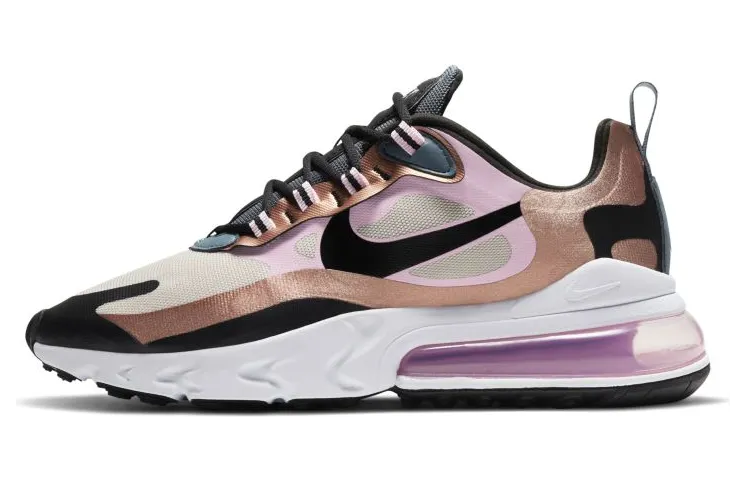 Nike Air Max 270 React ‘Metallic Bronze’ Sail/Metallic Bronze/Light Orewood Brown/Black (CT1833-100)