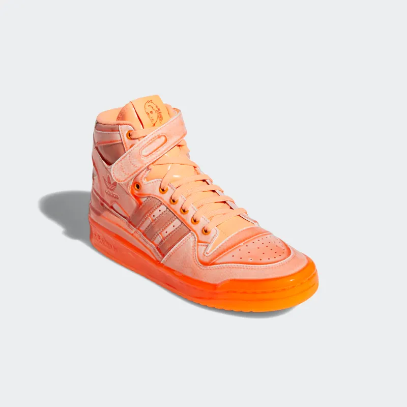 Adidas Jeremy Scott Forum Dipped Orange / White / Signal Orange (Q46124)