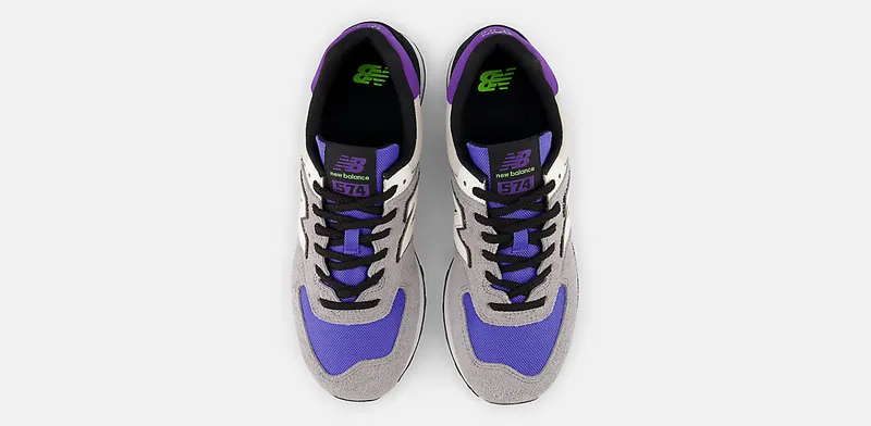 New Balance 574 Grey Purple (U574CB2)