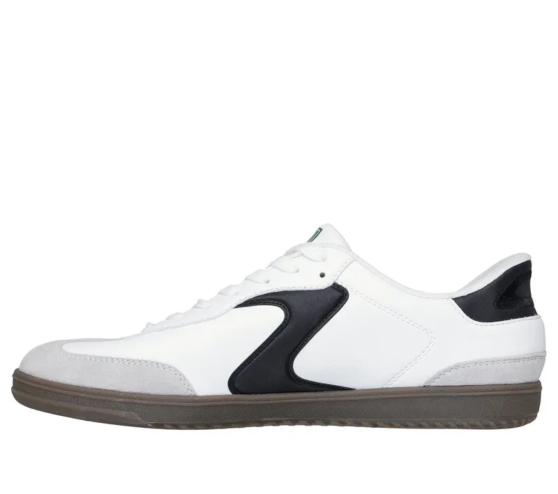 Skechers Slip-ins: Hotshot – Relegate – White / Black – “White” (254154 WBK)