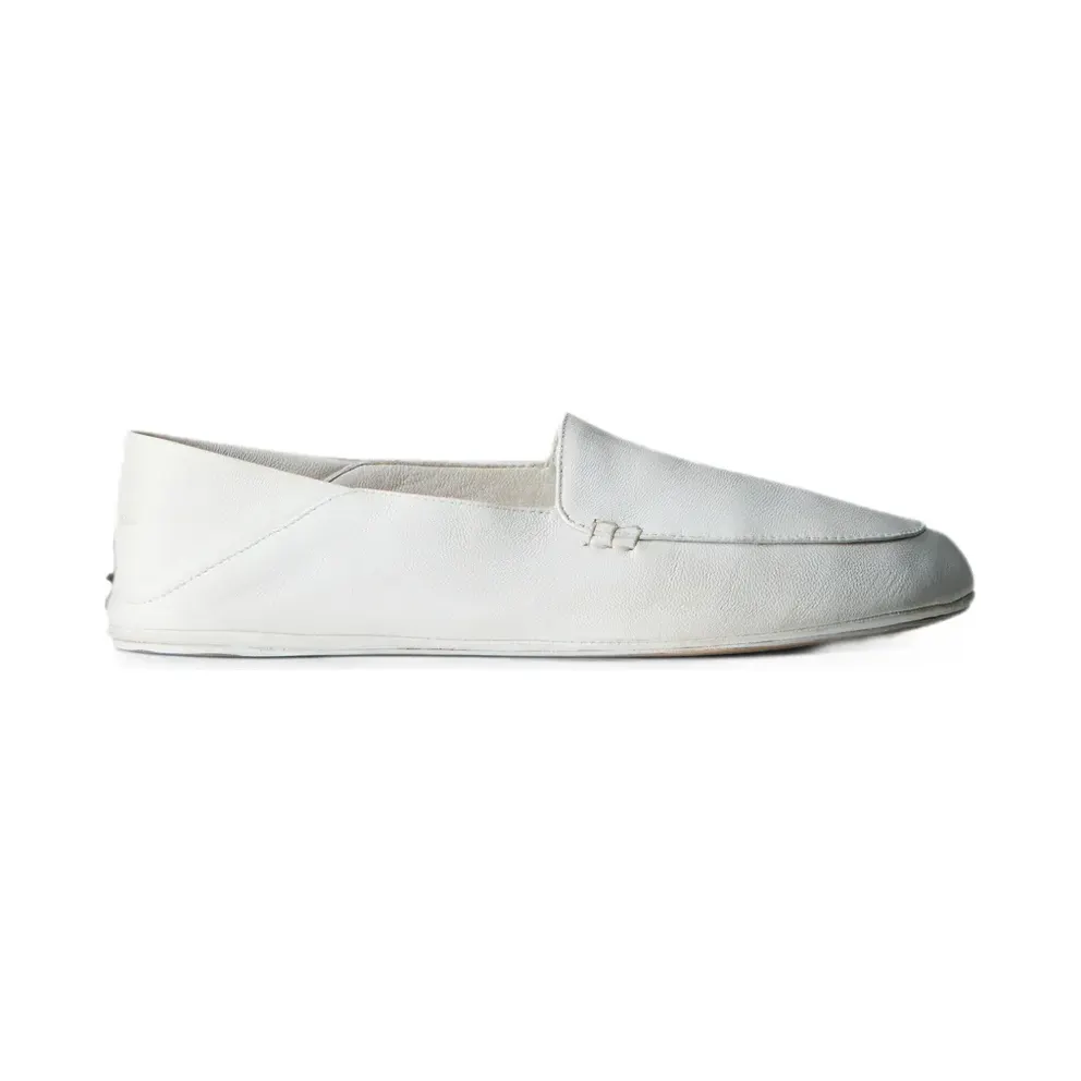 Calvin Klein Slip-On- aus Leder – White (LV0VY03409YC7)