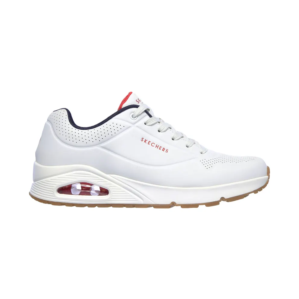 Skechers UNO – Stand On Air CM “White / Navy” (52458WNVR)