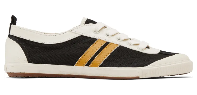 Re/Done Yellow & Navy 90s Low-Top Sneakers (219-19W9CTS)