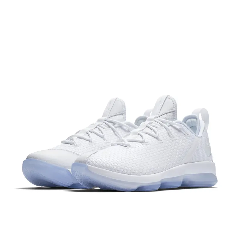Nike LeBron 14 Low White Ice White/Ice-White (878636-101)
