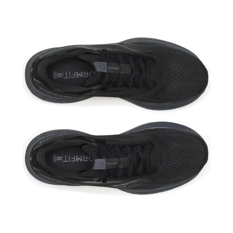SAUCONY Ride 18 “Black / Shadow” (S21000-102)