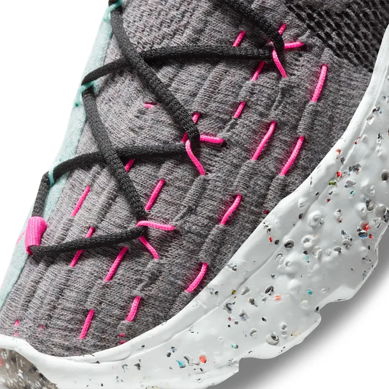 Nike Space Hippie 04 Smoke Grey Black Pink Blast (CZ6398-003)