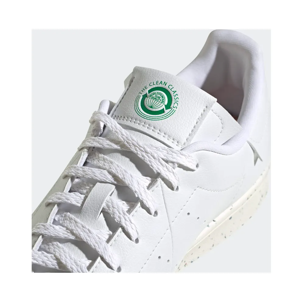 adidas Stan Smith Clean Classics White Cloud White/Off White/Green (FV0534)