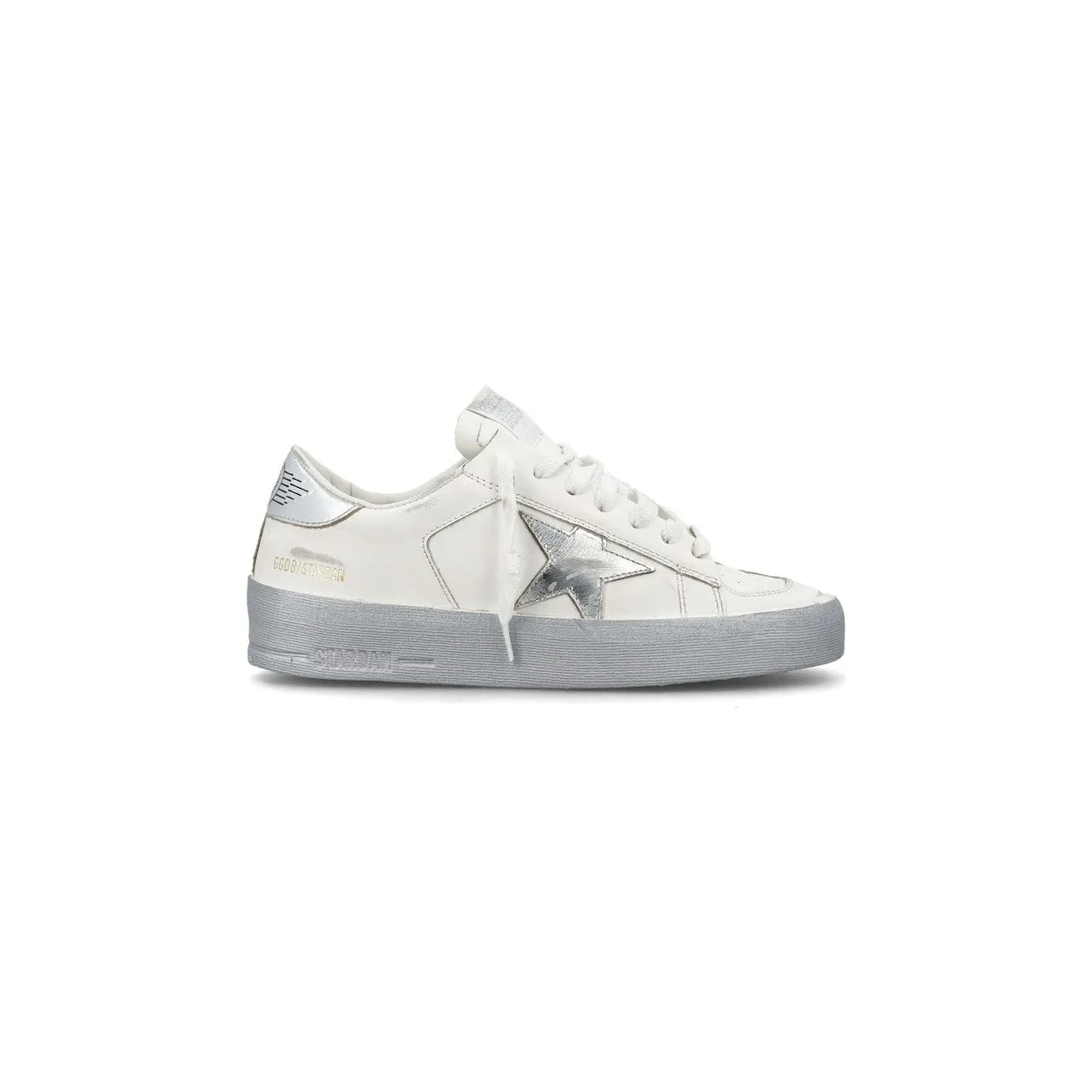 Golden Goose Stardan White Silver-tone (GWF00128F00218780185)