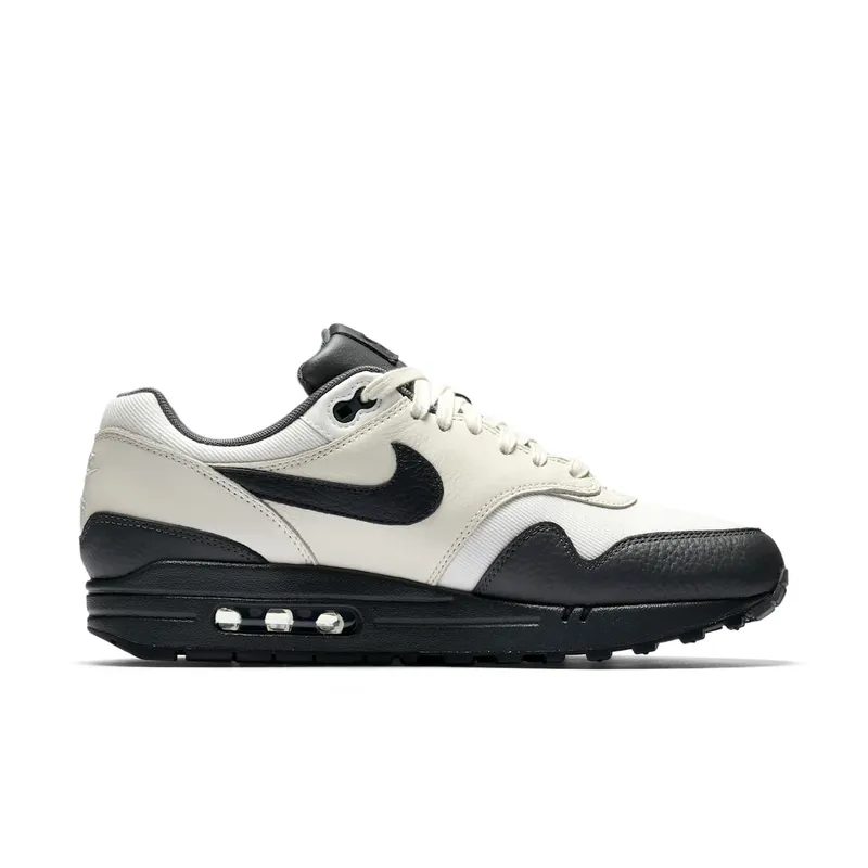 Nike Air Max 1 Premium PRM Sail/Dark Obsidian-Dark Grey (875844-100)