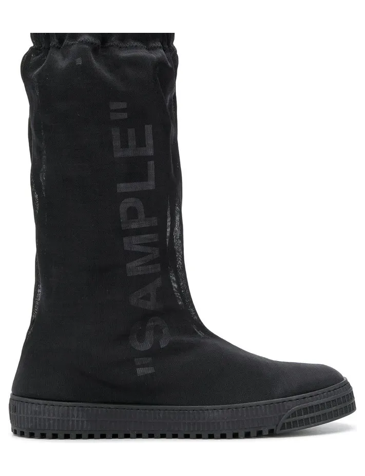 Off-White Sample Boot Black FW18