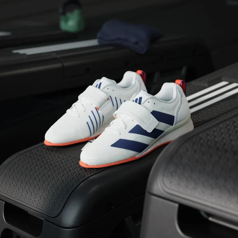 Adidas Adipower Weightlifting 3 Cloud White / Dark Blue / Royal Blue (JP9872)