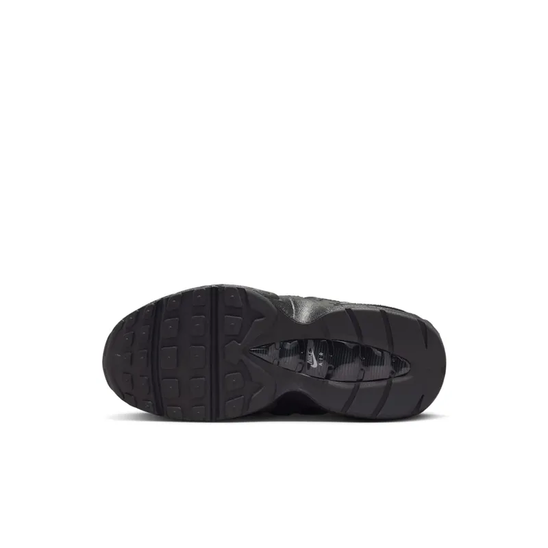 Nike Air Max 95 Recraft GS “Black / Black / Anthracite / Black” (HQ6364-001)