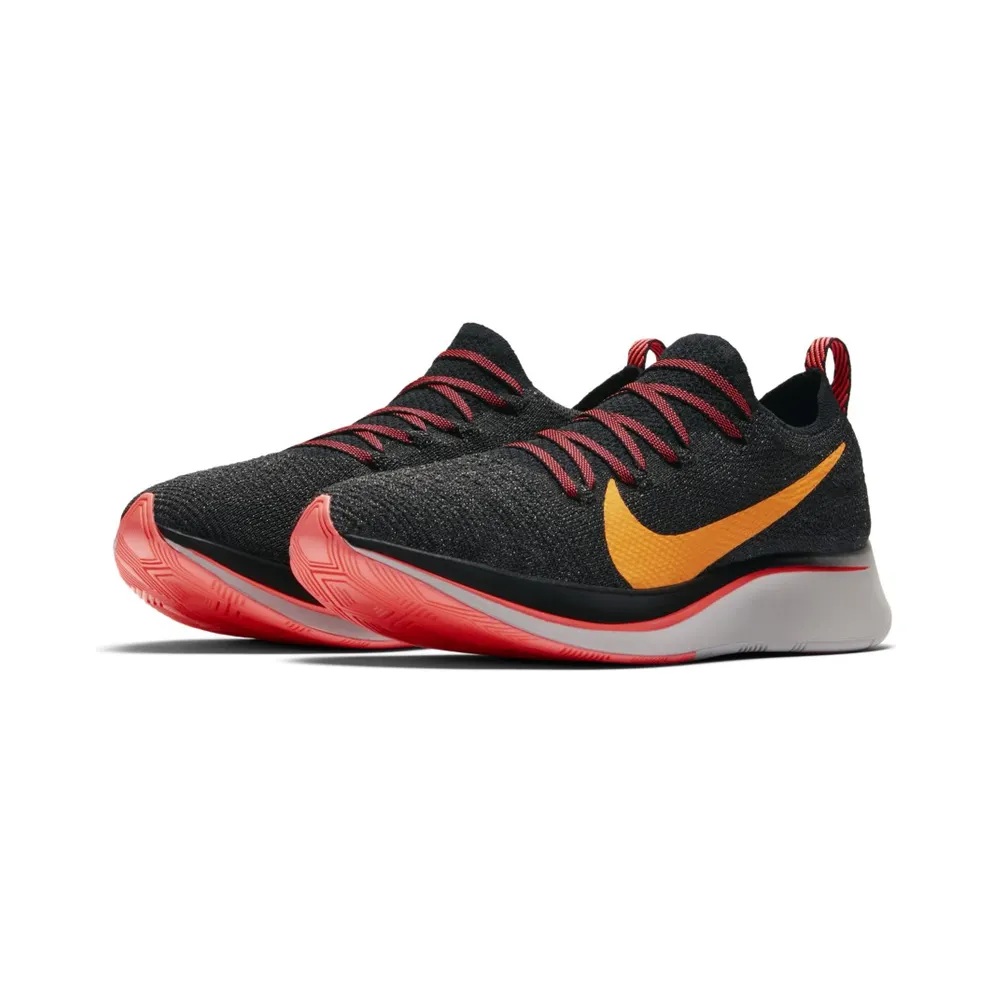 Nike Zoom Fly Flyknit Black Orange Peel (W) Black/Flash Crimson-Orange Peel-Moon Particle (AR4562-068)