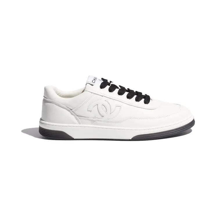 Chanel Low Top Trainer White Black (G39978B15923NV750)