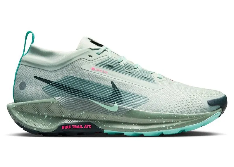 Nike React Pegasus Trail 5 Gore-Tex Light Silver Clay Green (FQ0908-013)