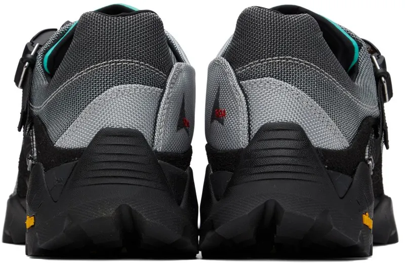 A-COLD-WALL* Grey & Black ROA Edition Minar Sneakers (ACWUF034)