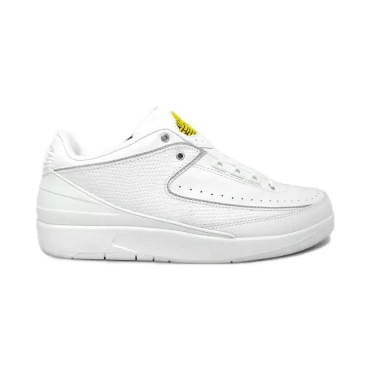 Jordan 2 Retro Low White Varsity Maize