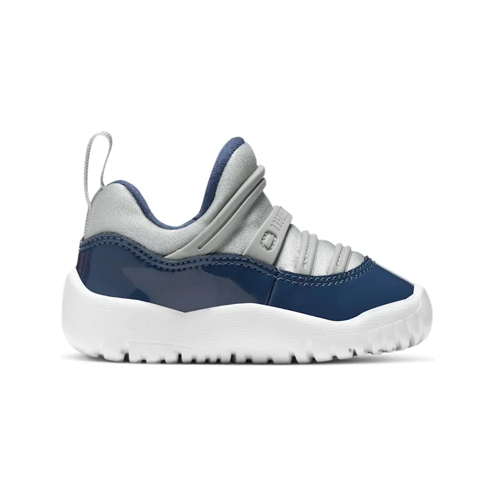 Jordan 11 Retro Little Flex Georgetown (TD) Grey Mist/Midnight Navy-White (BQ7102-007)