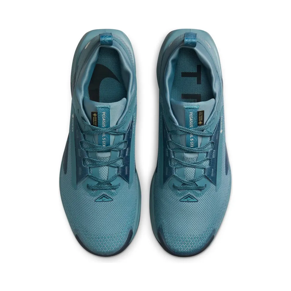 Nike React Pegasus Trail 5 Gore-Tex Smokey Blue Light Silver Armory Navy (FQ0908-005)