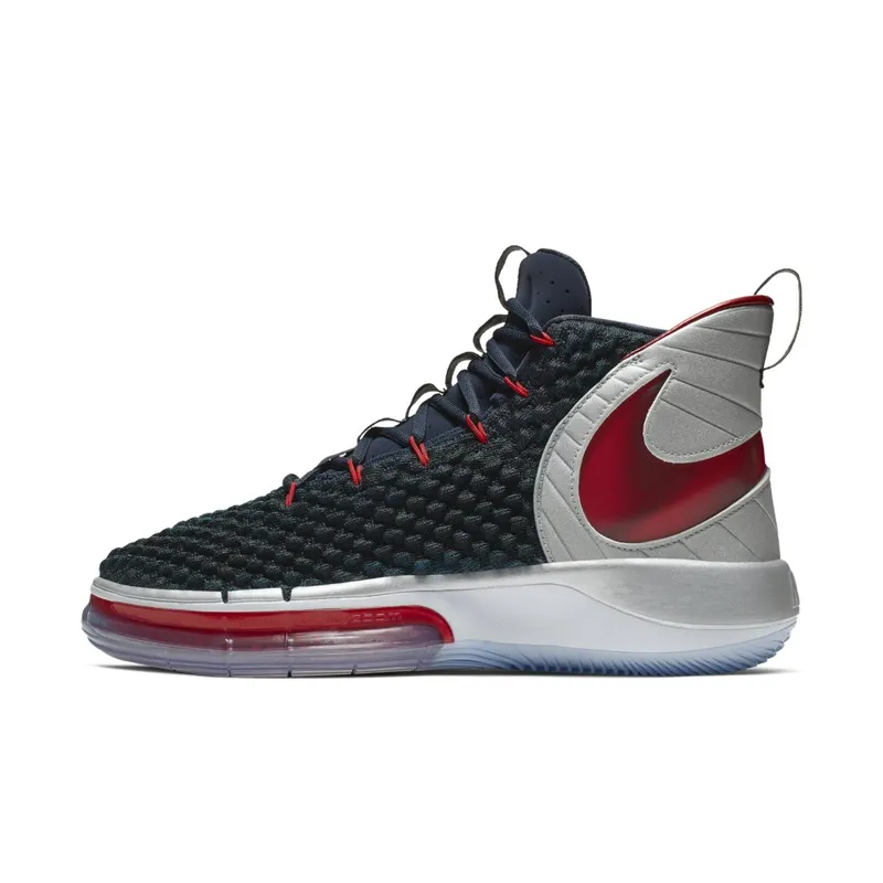 Nike Alphadunk Dunk Of Death Metallic Silver/Hyper Royal-Red Orbit (BQ5401-003)