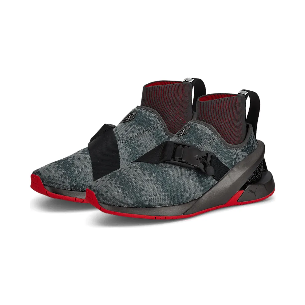 Puma Ferrari Ionf Motorsport Shoes Grey/Red (30722701)