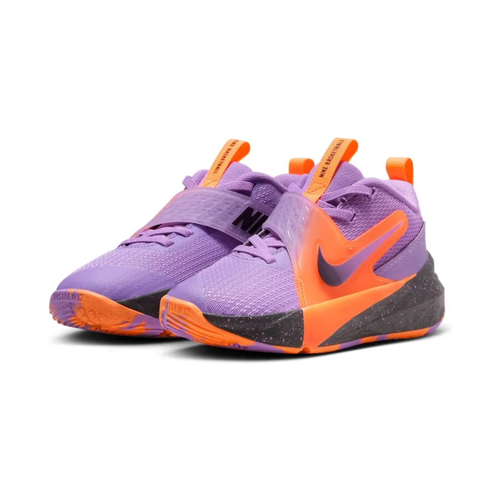 Nike Team hustle D 12 Bright Violet Total Orange (IO9849-500)
